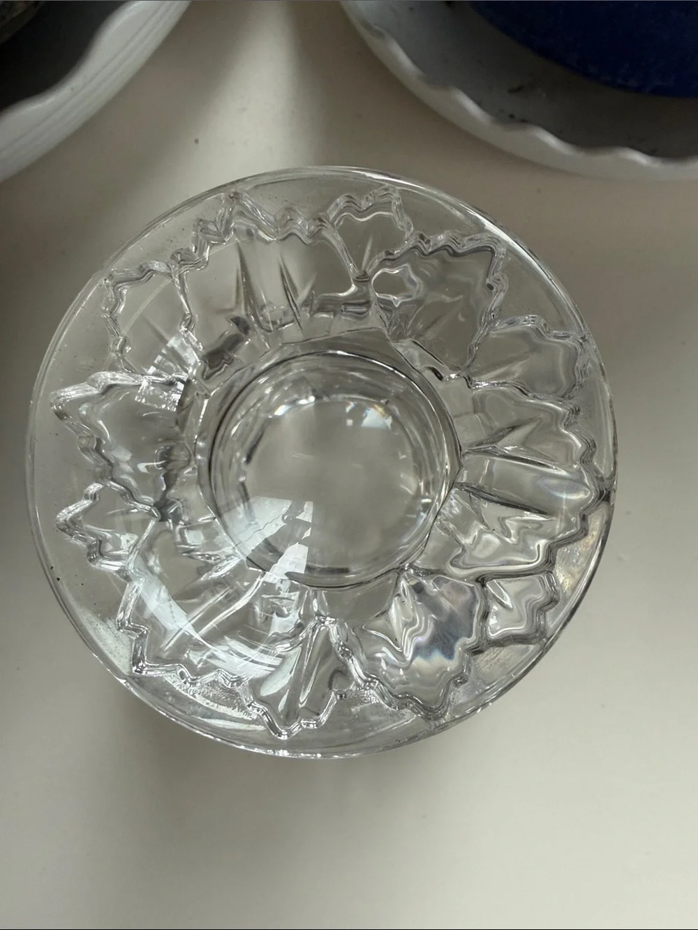 PartyLite Radiant Rose Crystal Votive Candle Holder